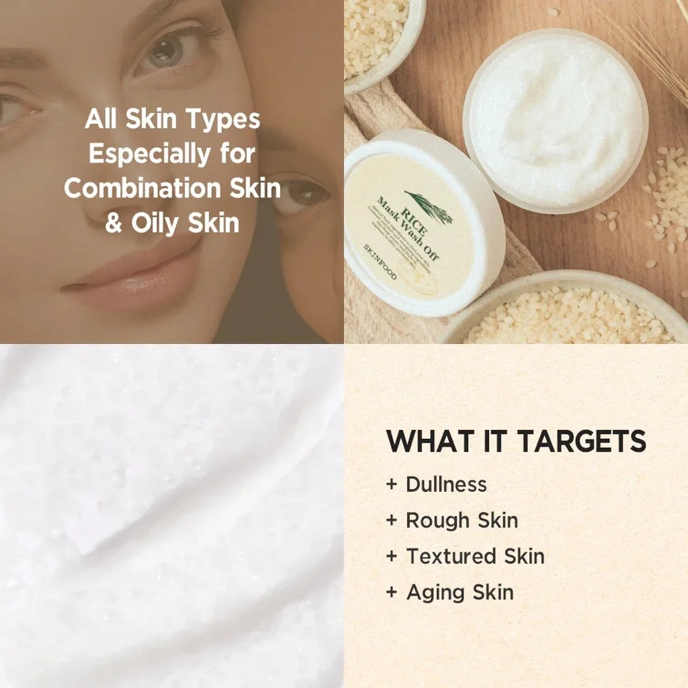 SKINFOOD Rice Mask Wash Off - Picture 6 of 7